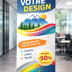 ROLL-UP 85X200cm + SAC